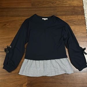 Joy Joy Navy Sweatshirt size Small